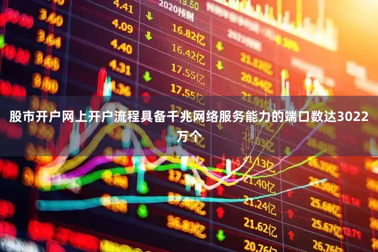 股市开户网上开户流程具备千兆网络服务能力的端口数达3022万个
