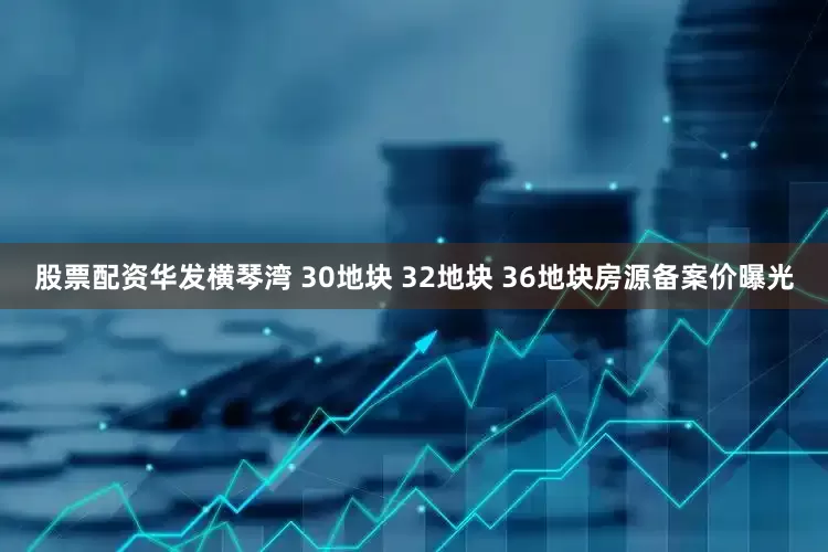 股票配资华发横琴湾 30地块 32地块 36地块房源备案价曝光